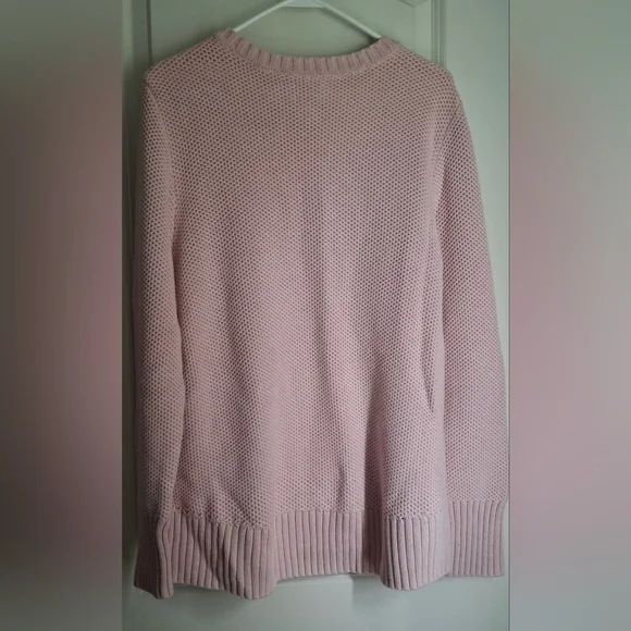 Duluth Trading Pink Knit Sweater XL - Picture 3 of 9